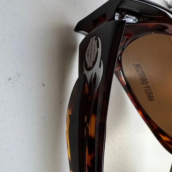 Harley-Davidson Brown 🕶️ Tortoise Sunglasses - Picture 7 of 12